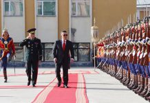 МОНГОЛ УЛСЫН ЕРӨНХИЙЛӨГЧ, ЗЭВСЭГТ ХҮЧНИЙ ЕРӨНХИЙ КОМАНДЛАГЧ Х.БАТТУЛГА ЗХЖШ-Т АЖИЛЛАЛАА