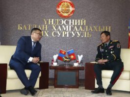 БАТЛАН ХАМГААЛАХЫН ДЭД САЙД Б.БАЯРМАГНАЙ ҮБХИС-Д АЖИЛЛАЛАА