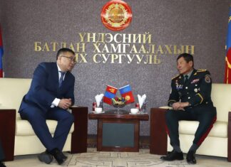 БАТЛАН ХАМГААЛАХЫН ДЭД САЙД Б.БАЯРМАГНАЙ ҮБХИС-Д АЖИЛЛАЛАА