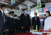 БАТЛАН ХАМГААЛАХЫН САЙД Г.САЙХАНБАЯР ЦЭРЭГ ТАТЛАГЫН ЯВЦТАЙ ТАНИЛЦЛАА