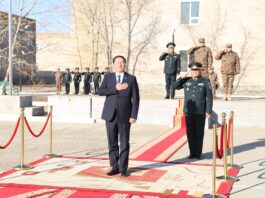 БАТЛАН ХАМГААЛАХЫН САЙД Г.САЙХАНБАЯР ЗЭВСЭГТ ХҮЧНИЙ 016 ДУГААР НЭГТГЭЛД АЖИЛЛАЛАА