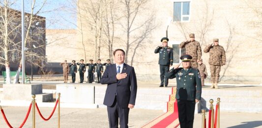 БАТЛАН ХАМГААЛАХЫН САЙД Г.САЙХАНБАЯР ЗЭВСЭГТ ХҮЧНИЙ 016 ДУГААР НЭГТГЭЛД АЖИЛЛАЛАА