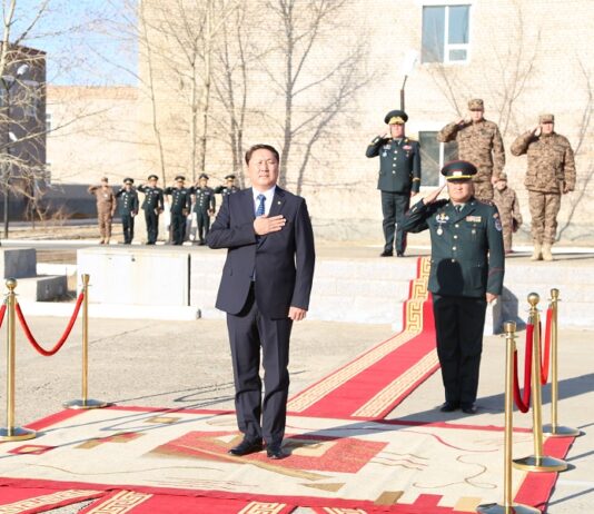 БАТЛАН ХАМГААЛАХЫН САЙД Г.САЙХАНБАЯР ЗЭВСЭГТ ХҮЧНИЙ 016 ДУГААР НЭГТГЭЛД АЖИЛЛАЛАА