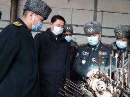 БАТЛАН ХАМГААЛАХЫН САЙД Г.САЙХАНБАЯР ЗЭВСЭГТ ХҮЧНИЙ 011 ДҮГЭЭР АНГИД АЖИЛЛАЛАА