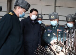 БАТЛАН ХАМГААЛАХЫН САЙД Г.САЙХАНБАЯР ЗЭВСЭГТ ХҮЧНИЙ 011 ДҮГЭЭР АНГИД АЖИЛЛАЛАА