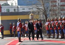 МОНГОЛ УЛСЫН ЕРӨНХИЙ САЙД Л.ОЮУН-ЭРДЭНЭ БАТЛАН ХАМГААЛАХ ЯАМАНД АЖИЛЛАЛАА