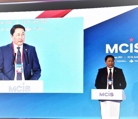 БАТЛАН ХАМГААЛАХЫН САЙД Г.САЙХАНБАЯР ОЛОН УЛСЫН АЮУЛГҮЙ БАЙДЛЫН АСУУДЛААРХ МОСКВАГИЙН БАГА ХУРАЛД ИЛТГЭЛ ТАВИЛАА