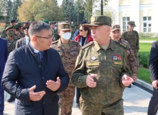 БАТЛАН ХАМГААЛАХЫН ДЭД САЙД Б.БАЯРМАГНАЙ ОХУ-Д АЙЛЧЛАВ