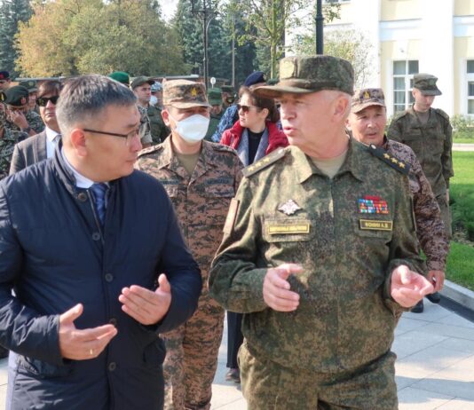 БАТЛАН ХАМГААЛАХЫН ДЭД САЙД Б.БАЯРМАГНАЙ ОХУ-Д АЙЛЧЛАВ