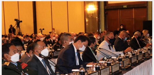 БАТЛАН ХАМГААЛАХЫН САЙД Г.САЙХАНБАЯР АЗИЙН АЮУЛГҮЙ БАЙДЛЫН “ШАНГРИ-ЛА 2022” ДЭЭД ТҮВШНИЙ УУЛЗАЛТАД ОРОЛЦЛОО