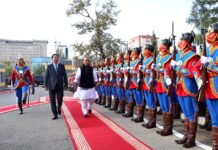 БНЭУ-ЫН БАТЛАН ХАМГААЛАХЫН САЙД РАЖНАТ СИНГХИЙН АЛБАН ЁСНЫ АЙЛЧЛАЛ ЭХЭЛЛЭЭ