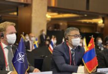 МОНГОЛ, БҮГД НАЙРАМДАХ СОЛОНГОС УЛСЫН БАТЛАН ХАМГААЛАХЫН ДЭД САЙД НАРЫН УУЛЗАЛТ БОЛОВ