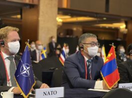 МОНГОЛ, БҮГД НАЙРАМДАХ СОЛОНГОС УЛСЫН БАТЛАН ХАМГААЛАХЫН ДЭД САЙД НАРЫН УУЛЗАЛТ БОЛОВ