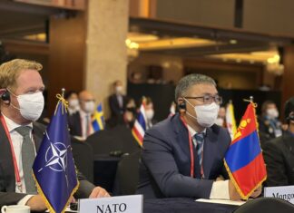 МОНГОЛ, БҮГД НАЙРАМДАХ СОЛОНГОС УЛСЫН БАТЛАН ХАМГААЛАХЫН ДЭД САЙД НАРЫН УУЛЗАЛТ БОЛОВ
