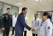 БАТЛАН ХАМГААЛАХЫН САЙД Г.САЙХАНБАЯР ЦЭРГИЙН ТӨВ ЭМНЭЛЭГТ АЖИЛЛАЛАА