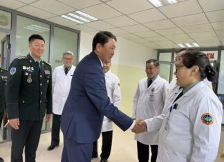 БАТЛАН ХАМГААЛАХЫН САЙД Г.САЙХАНБАЯР ЦЭРГИЙН ТӨВ ЭМНЭЛЭГТ АЖИЛЛАЛАА