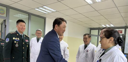 БАТЛАН ХАМГААЛАХЫН САЙД Г.САЙХАНБАЯР ЦЭРГИЙН ТӨВ ЭМНЭЛЭГТ АЖИЛЛАЛАА