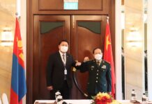 БАТЛАН ХАМГААЛАХЫН САЙД Г.САЙХАНБАЯР БНХАУ-Д АЛБАН ЁСНЫ АЙЛЧЛАЛ ХИЙЛЭЭ