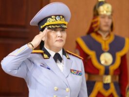 БРИГАДЫН ГЕНЕРАЛ Г.БОЛОР 2023 ОНЫ “IWOC” ШАГНАЛААР ШАГНАГДАХААР БОЛЖЭЭ