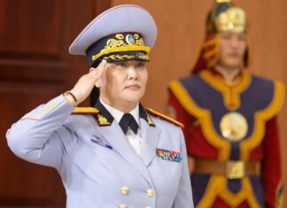 БРИГАДЫН ГЕНЕРАЛ Г.БОЛОР 2023 ОНЫ “IWOC” ШАГНАЛААР ШАГНАГДАХААР БОЛЖЭЭ