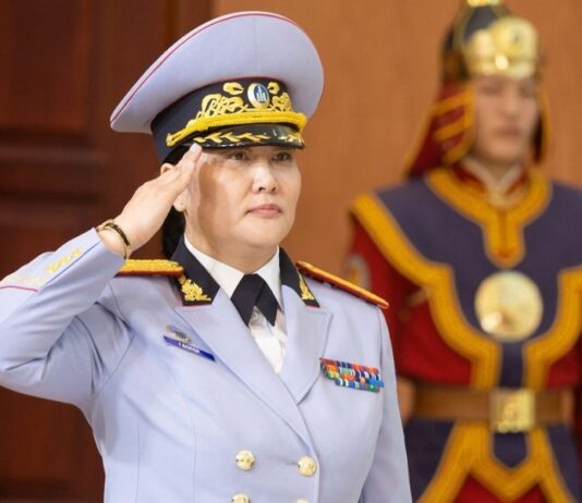 БРИГАДЫН ГЕНЕРАЛ Г.БОЛОР 2023 ОНЫ “IWOC” ШАГНАЛААР ШАГНАГДАХААР БОЛЖЭЭ