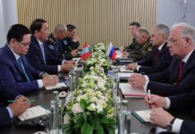 БАТЛАН ХАМГААЛАХЫН САЙД Г.САЙХАНБАЯР ОРОСЫН ХОЛБООНЫ УЛСАД АЖЛЫН АЙЛЧЛАЛ ХИЙВ