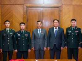 БНХАУ-ЫН ЭЛЧИН САЙД НОЁН ЦАЙ ВЭНЬРУЙГ ХҮЛЭЭН АВЧ УУЛЗАВ