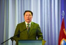 БАТЛАН ХАМГААЛАХЫН САЙД Г.САЙХАНБАЯР ЗЭВСЭГТ ХҮЧНИЙ УДИРДАХ БҮРЭЛДЭХҮҮНИЙ ЦУГЛАРАЛТАД ОРОЛЦЛОО