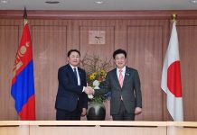 БАТЛАН ХАМГААЛАХЫН САЙД Г.САЙХАНБАЯР ЯПОН УЛСАД АЖЛЫН АЙЛЧЛАЛ ХИЙВ