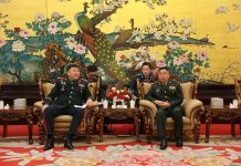 БХЯ-НЫ ТӨРИЙН НАРИЙН БИЧГИЙН ДАРГА, БРИГАДЫН ГЕНЕРАЛ Д.ГАНХУЯГ БНХАУ-Д АЖЛЫН АЙЛЧЛАЛ ХИЙВ