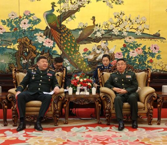 БХЯ-НЫ ТӨРИЙН НАРИЙН БИЧГИЙН ДАРГА, БРИГАДЫН ГЕНЕРАЛ Д.ГАНХУЯГ БНХАУ-Д АЖЛЫН АЙЛЧЛАЛ ХИЙВ