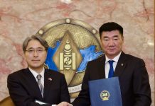 ЯПОН УЛСААС ОРЧИН ҮЕИЙН БАТЛАН ХАМГААЛАХЫН ТЕХНИК, ТОНОГ ТӨХӨӨРӨМЖ ШИЛЖҮҮЛЭН АВАХ ХЭЛЭЛЦЭЭРТ ГАРЫН ҮСЭГ ЗУРЛАА