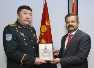 МОНГОЛ УЛС, БҮГД НАЙРАМДАХ ЭНЭТХЭГ УЛСЫН БАТЛАН ХАМГААЛАХ ЯАМ ХООРОНДЫН ЗӨВЛӨЛДӨХ УУЛЗАЛТ БОЛЛОО