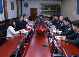 Монгол Улс–Австралийн Холбооны Улсын Батлан хамгаалах бодлогын зөвлөлдөх уулзалт боллоо