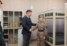 БАТЛАН ХАМГААЛАХЫН САЙД Д.БАТЛУТ ЗЭВСЭГТ ХҮЧНИЙ 341 ДҮГЭЭР АНГИД АЖИЛЛАЛАА